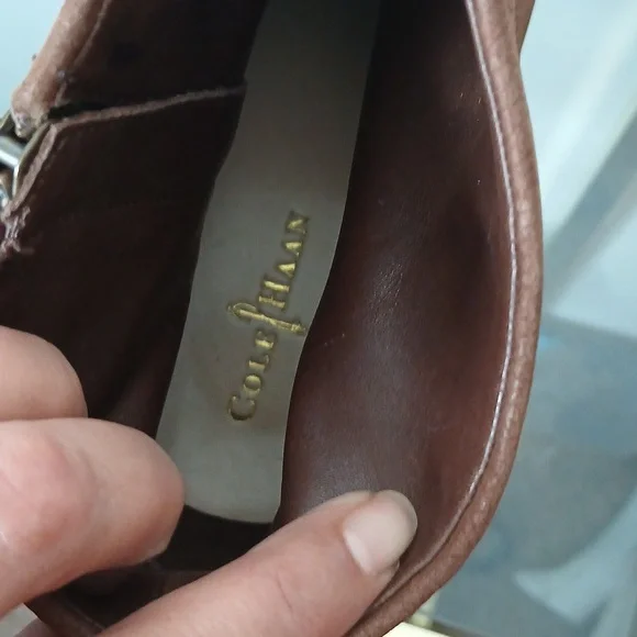 Cole Haan nike air Cassidy brown ankle booties size 10 - Picture 7 of 16
